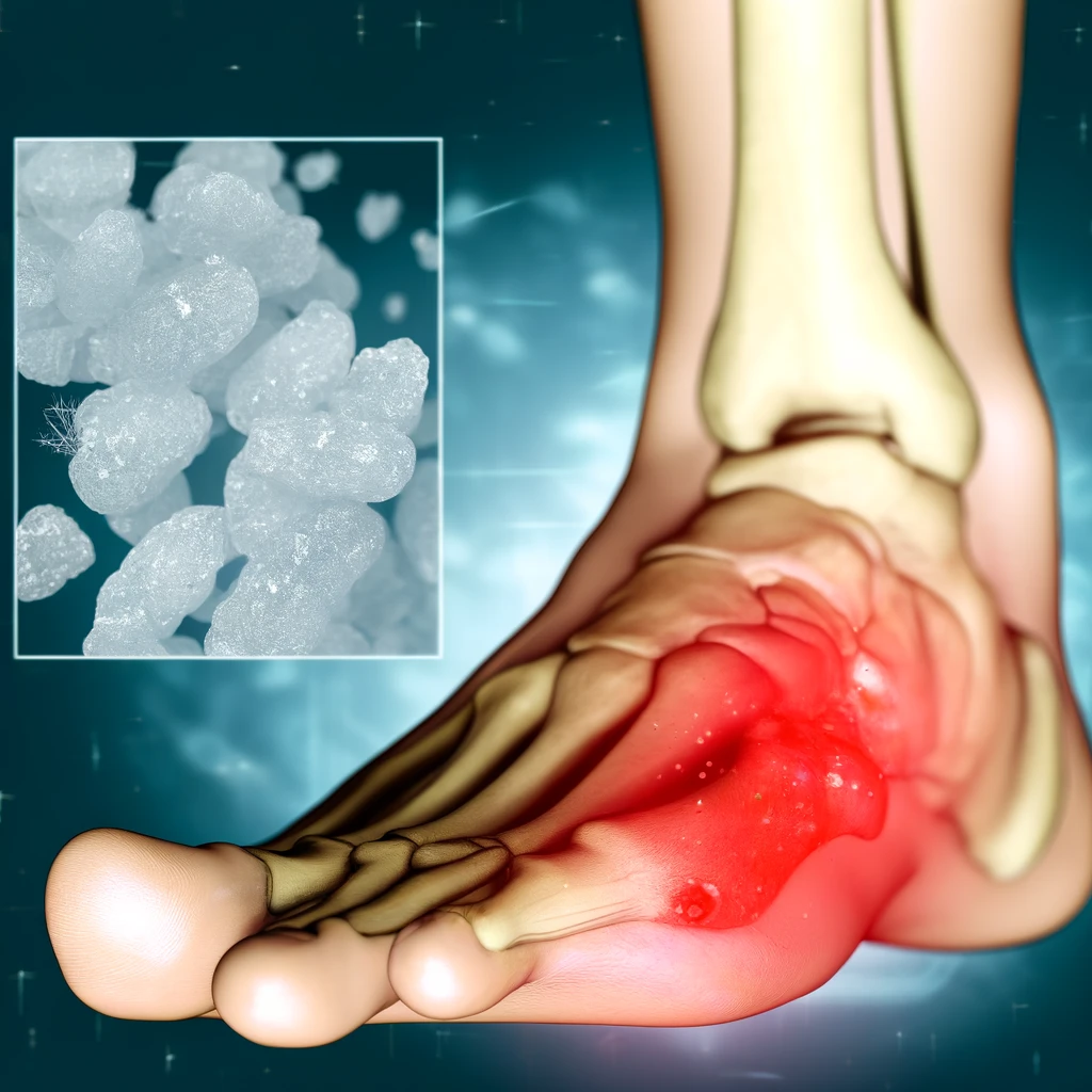 Gout is a type of arthritis characterized by sudden and intense pain, swelling, and stiffness in the joints